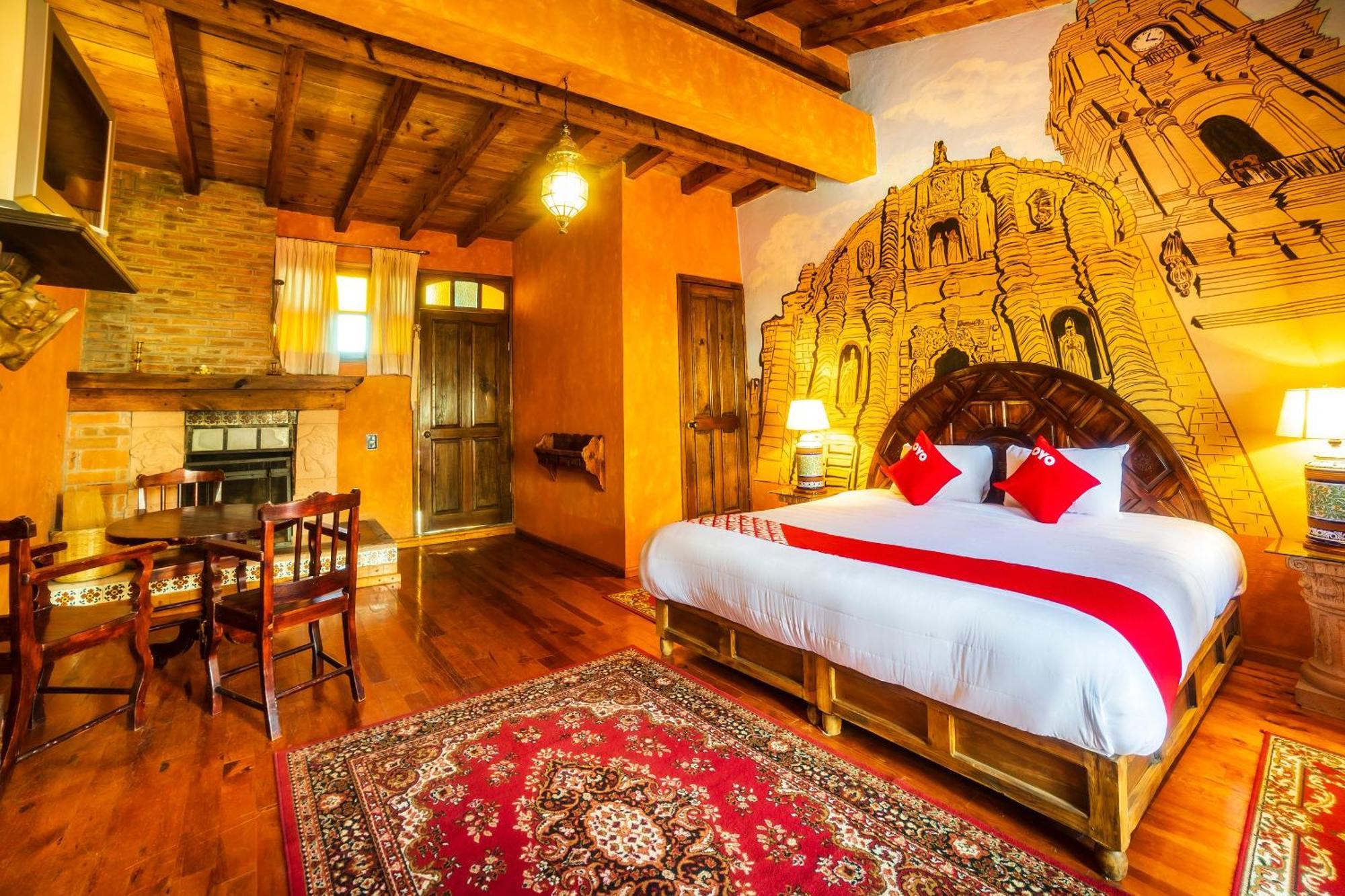 Oyo Hotel El Mineral, Tlalpujahua Ngoại thất bức ảnh